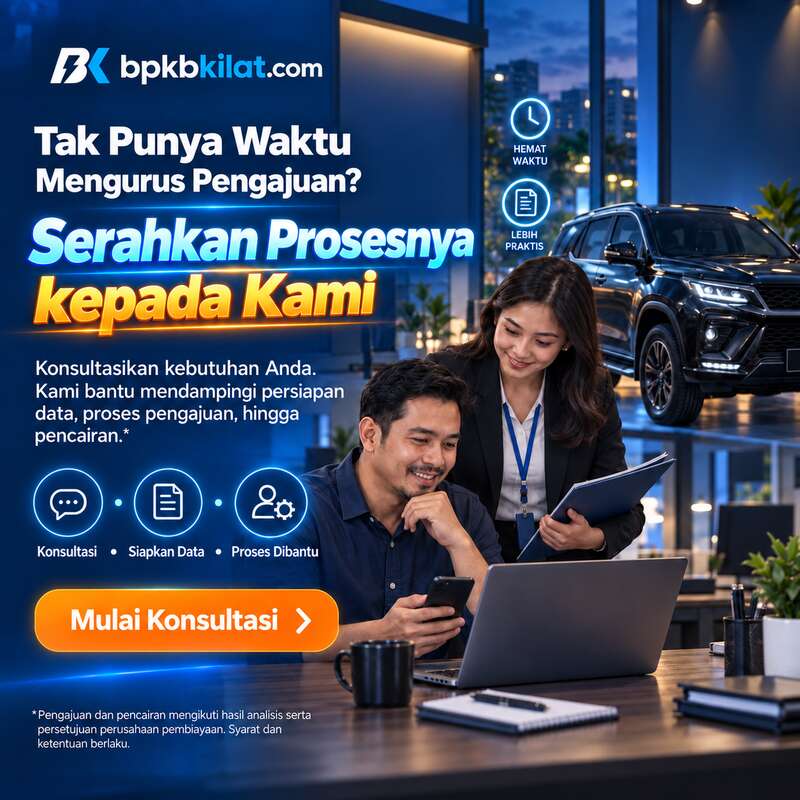 Pengajuan BPKB Mobil Jadi Lebih Mudah